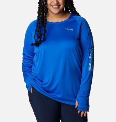 Columbia Women s PFG Tidal Tee Hoodie - Plus Size- Product Image