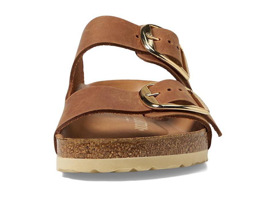 Birkenstock Arizona Big Buckle - Oiled Leather (Antique Cognac Leather) Women's Sandals Product Image