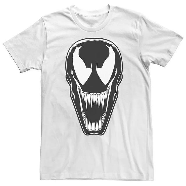 Big & Tall Marvel Venom Iconic Open Mouth Symbiote Face Tee, Mens Product Image