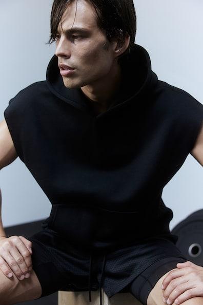 Sleeveless Sports Hoodie Product Image