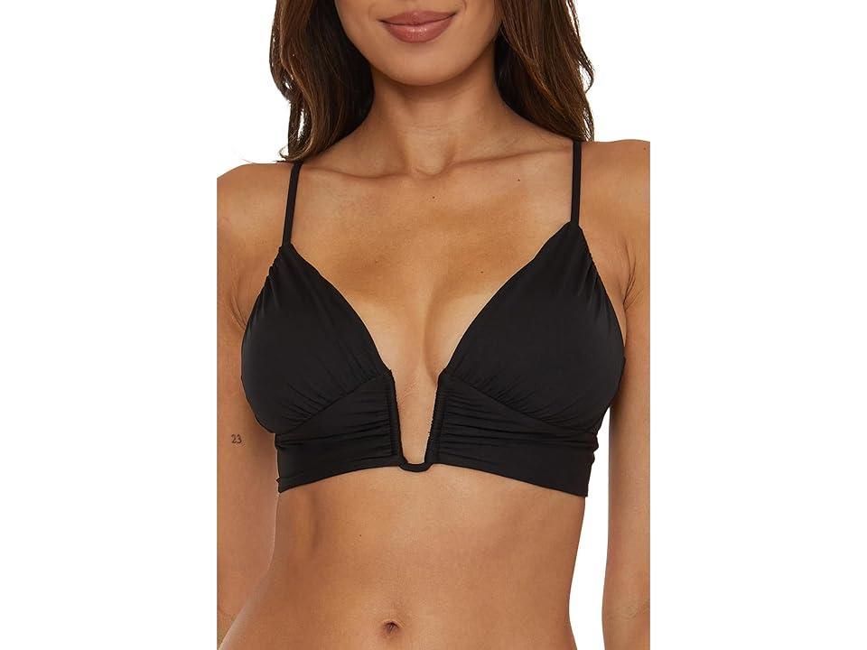 Becca Colorcode U-Wire Shirred Bikini Top Product Image