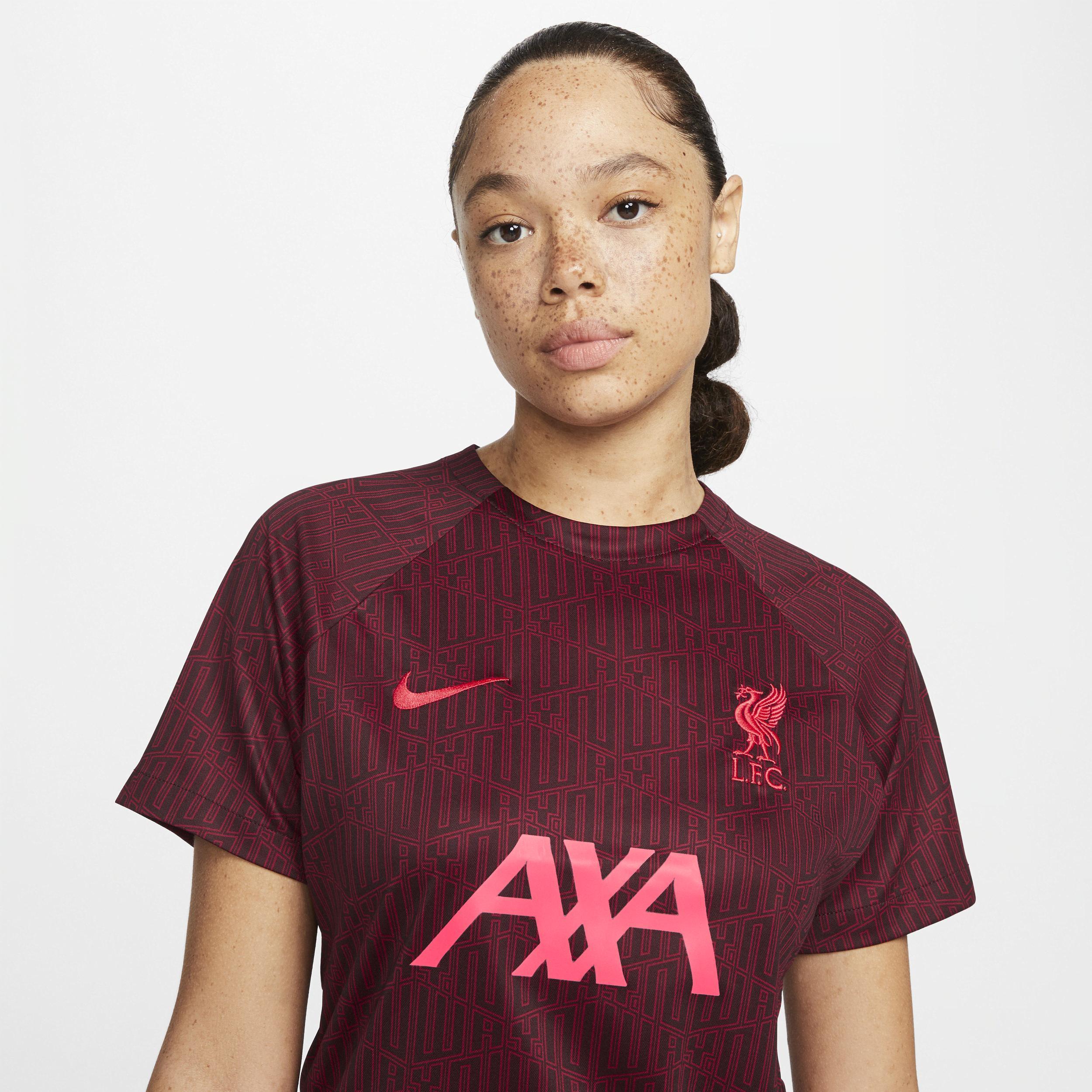 Liverpool FC Nike Women's Dri-FIT Pre-Match Soccer Top Product Image