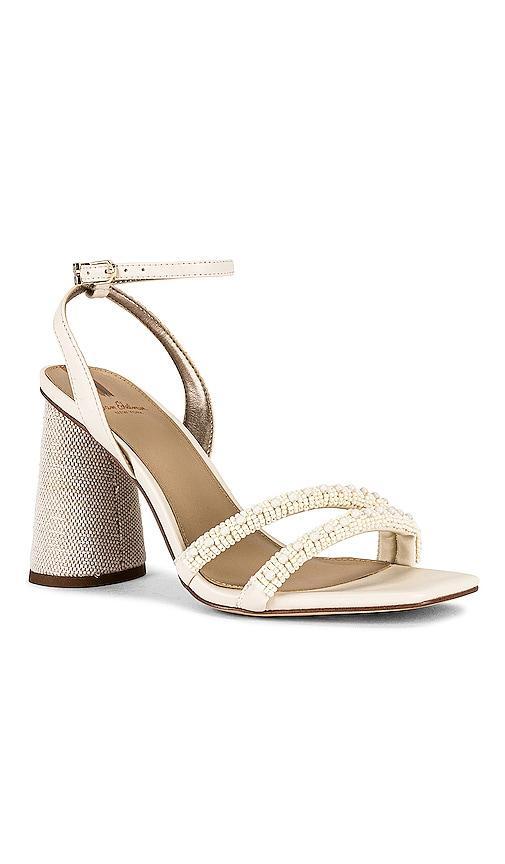 Sam Edelman Kia Beads Sandal in Ivory. - size 10 (also in 9.5) Product Image