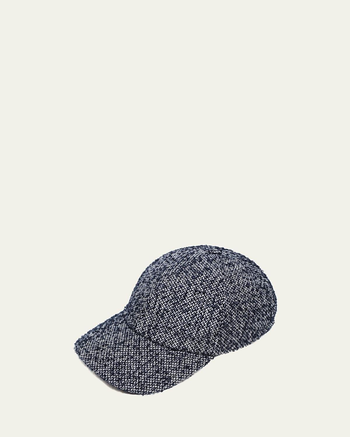 Mens Grevi Boucle Baseball Cap Product Image