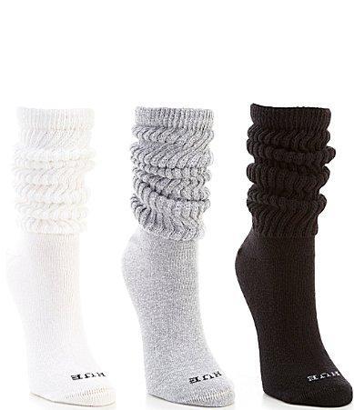 HUE The Slouch Sock 3pk Product Image