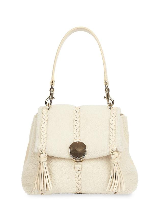 Womens Small Penelope Shearling Bag Product Image