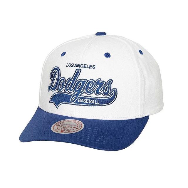 Mens Mitchell & Ness Los Angeles Dodgers Cooperstown Collection Tail Sweep Pro Snapback Hat Product Image