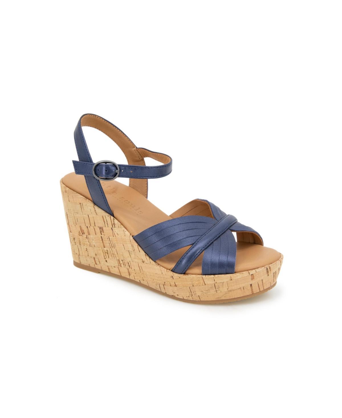 GENTLE SOULS BY KENNETH COLE Nomi Ankle Strap Platform Wedge Sandal Product Image