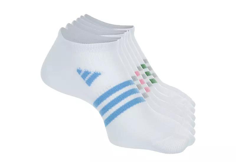 Adidas Womens Superlite No Show Socks 6 Pairs Product Image