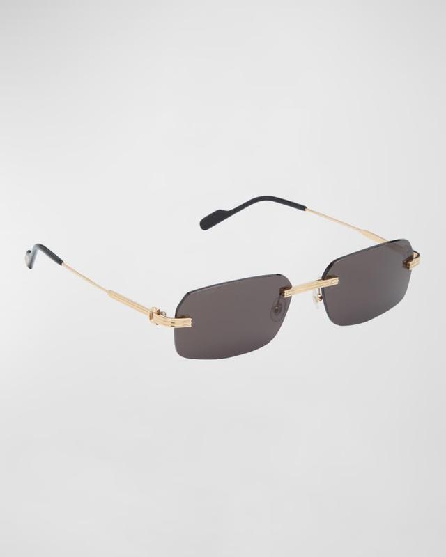 Mens Core Range 58MM Rectangular Sunglasses Product Image