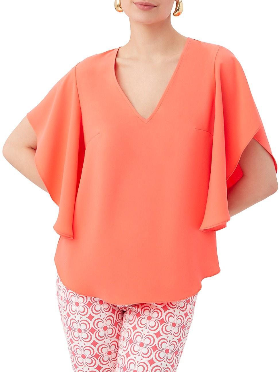 Womens Moore Crepe Top Product Image