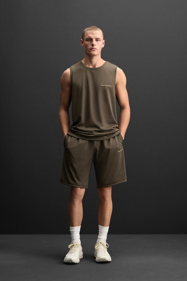 MESH TEXTURED SHORTS Product Image