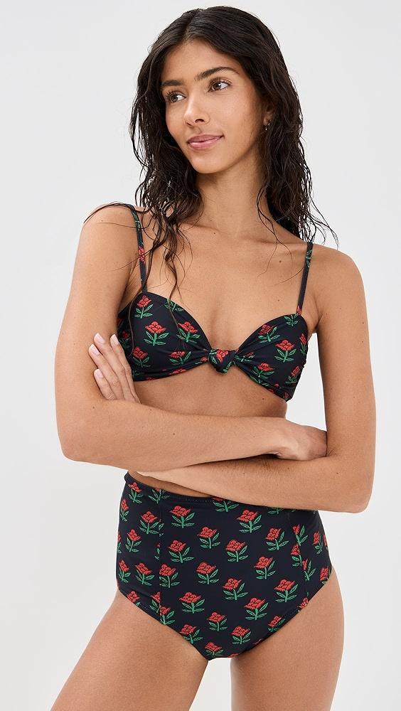 RHODE Anja Bikini Top | Shopbop Product Image