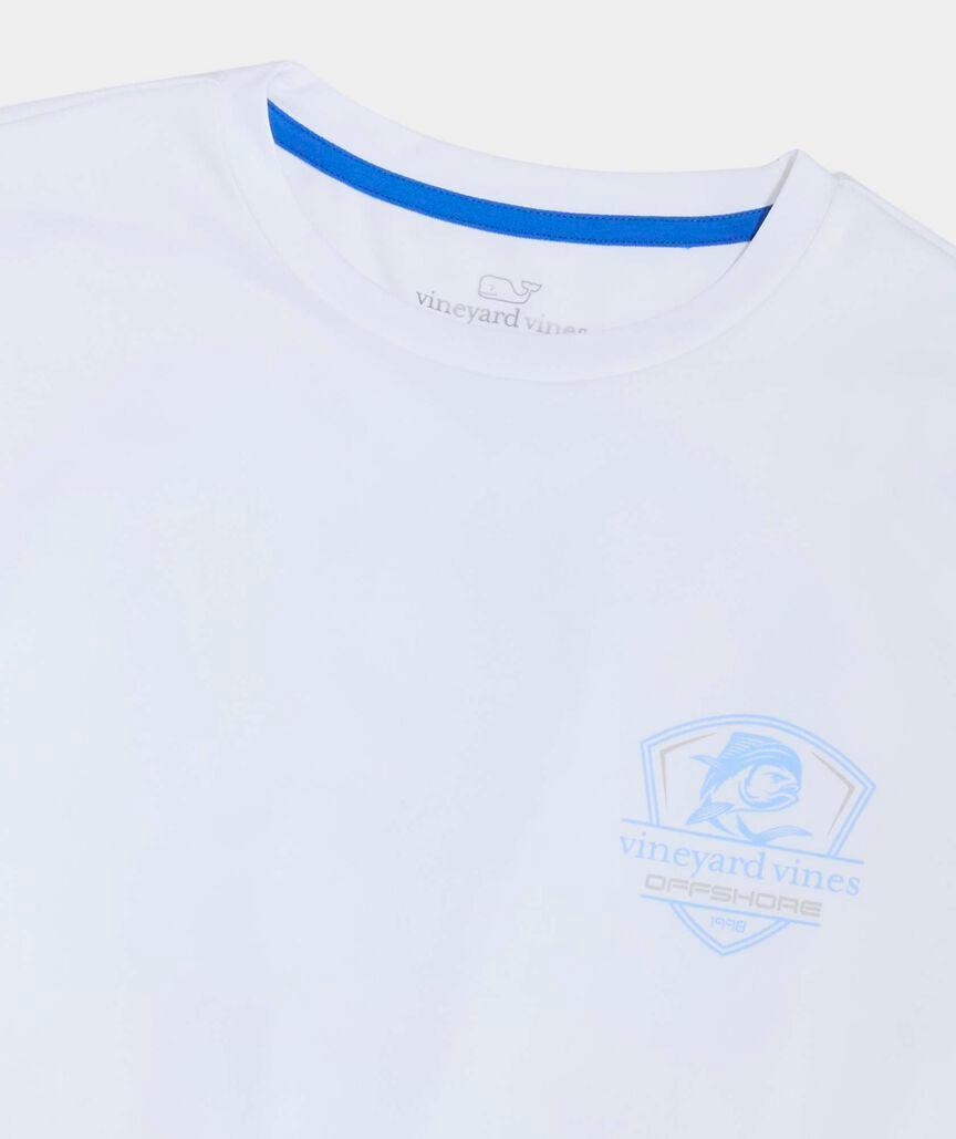 Offshore Mahi Badge Long-Sleeve Harbor Performance Tee Product Image