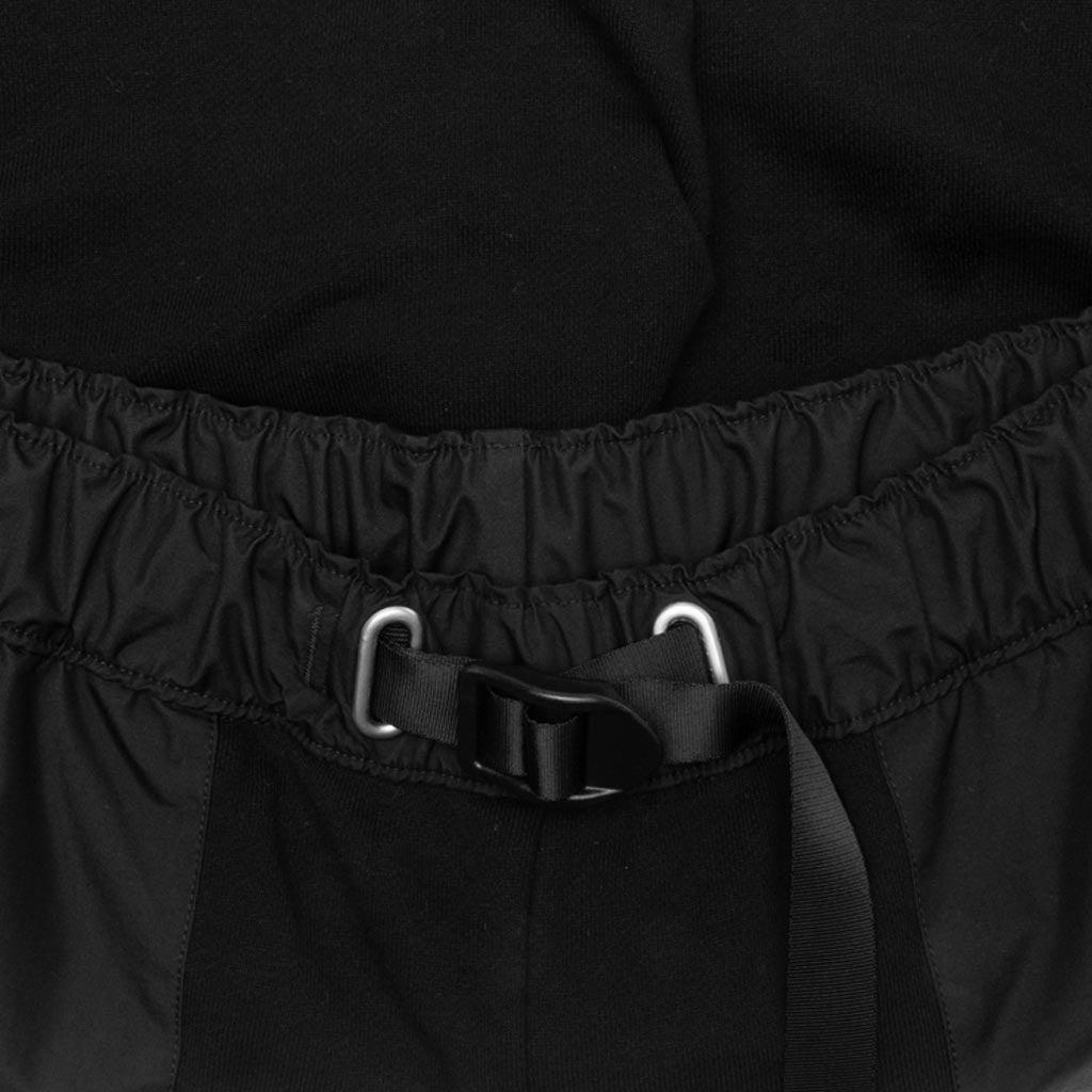 Waterproof Terry Mountain Shorts - Black Male Product Image