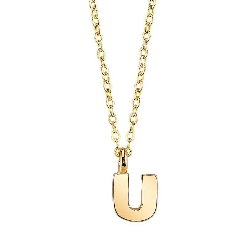 1928 Initial Pendant Necklace, Womens B Product Image