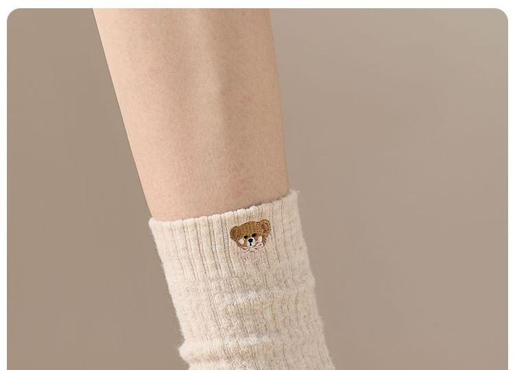 Cartoon Embroidered Socks Set Product Image