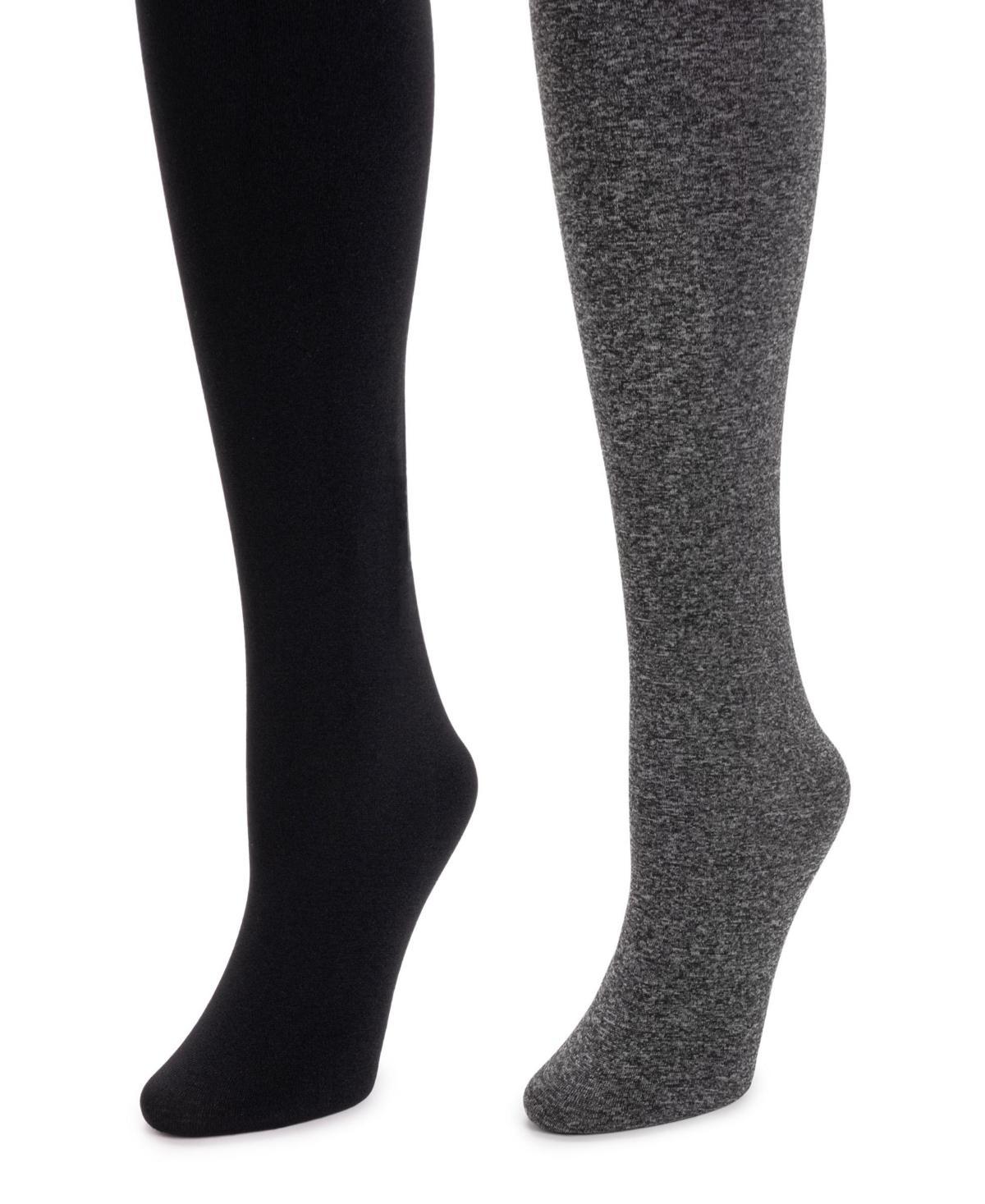 Womens MUK LUKS 2 Pack Fleece Lined Tights Product Image