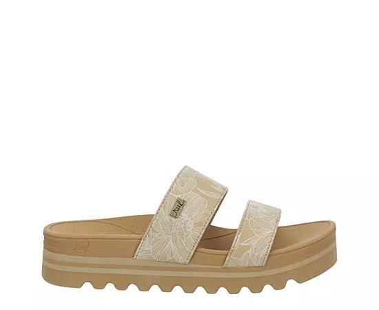 Reef Womens Banded Horizon Hi Slide Sandal Product Image