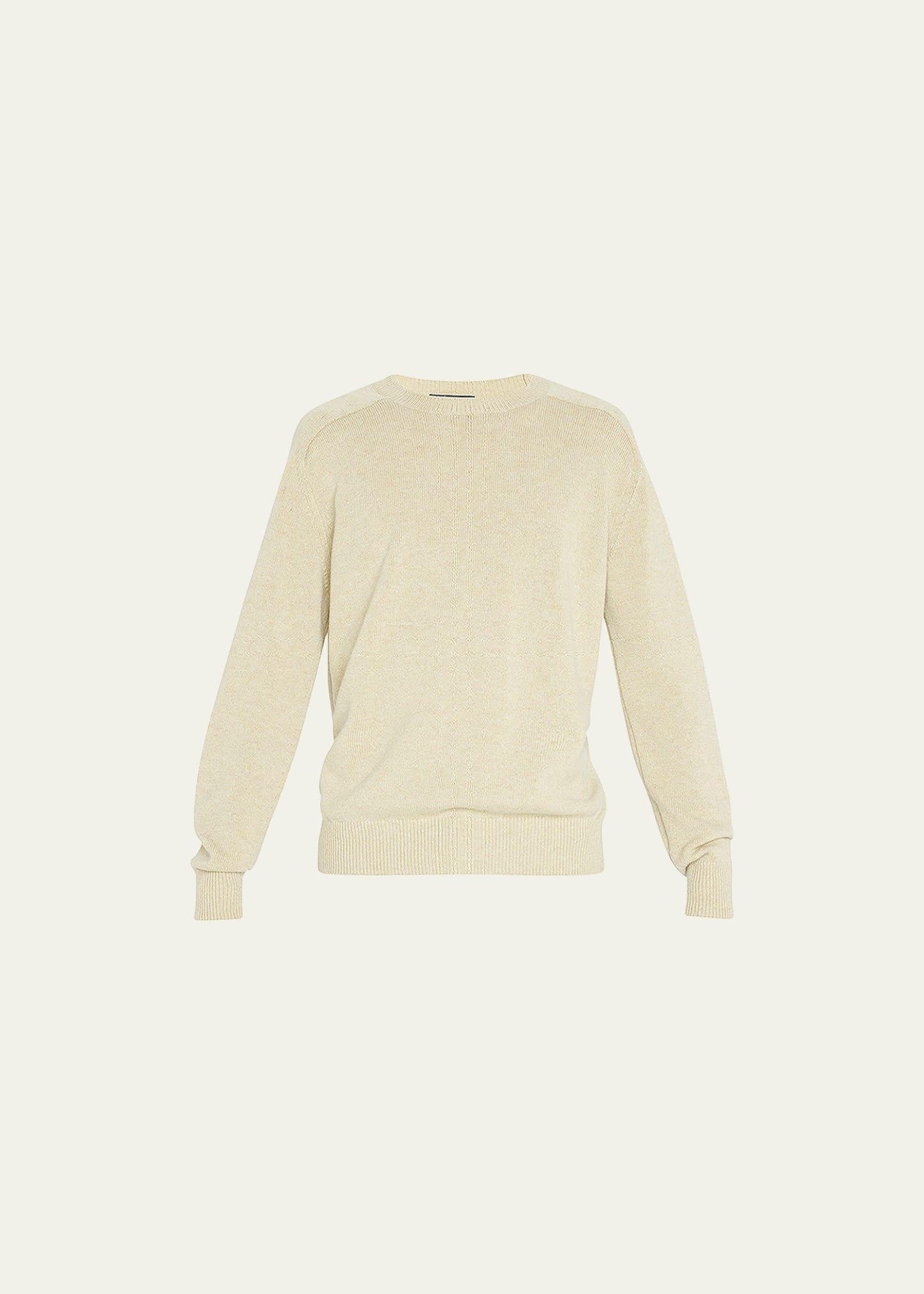 Mens Cashmere Crewneck Sweater Product Image