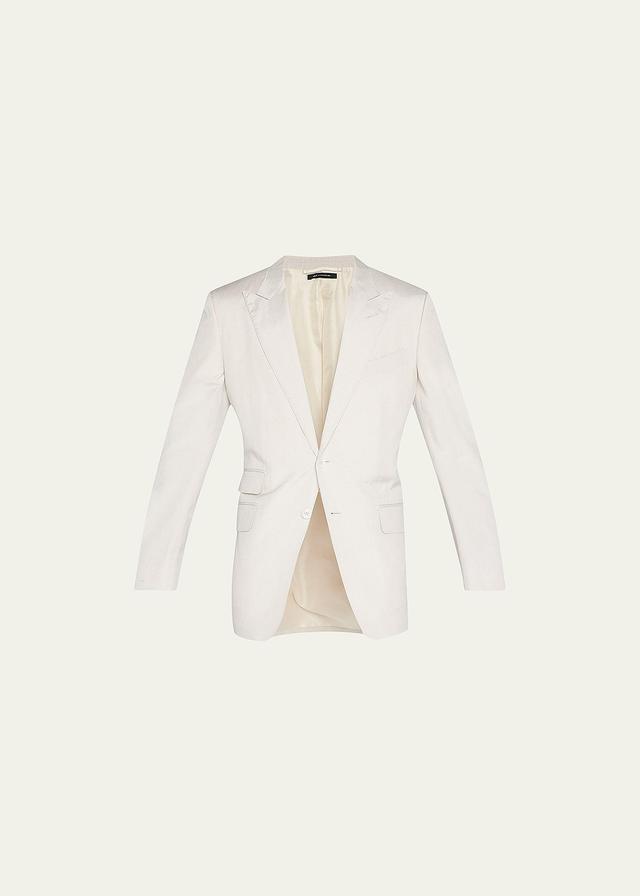 Mens Solid Suit Separate Jacket Product Image