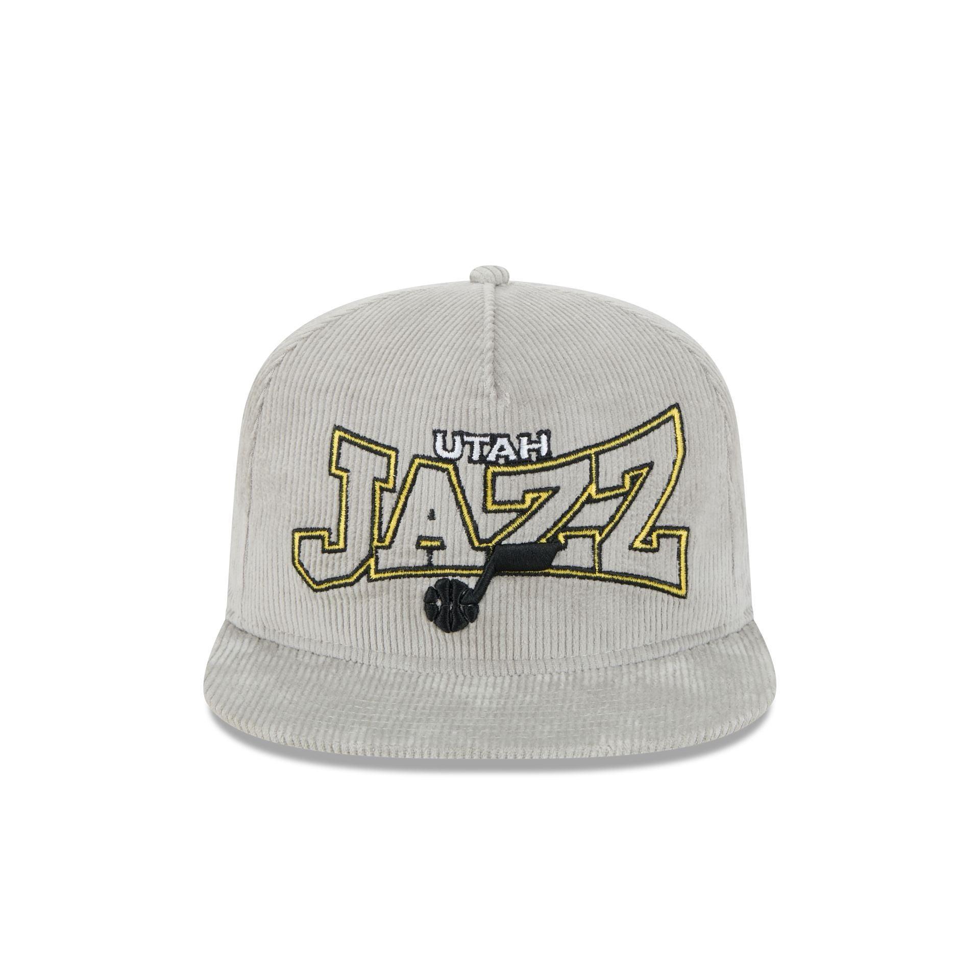 Utah Jazz Gray Cord Golfer Hat Male Product Image