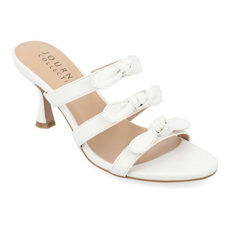 Journee Collection Kristina Womens Dressy Pumps White Product Image