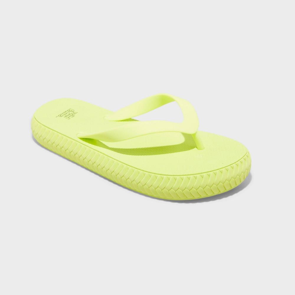 Womens Jessi EVA Platform Flip Flop Sandals - Wild Fable Lime 10 Product Image