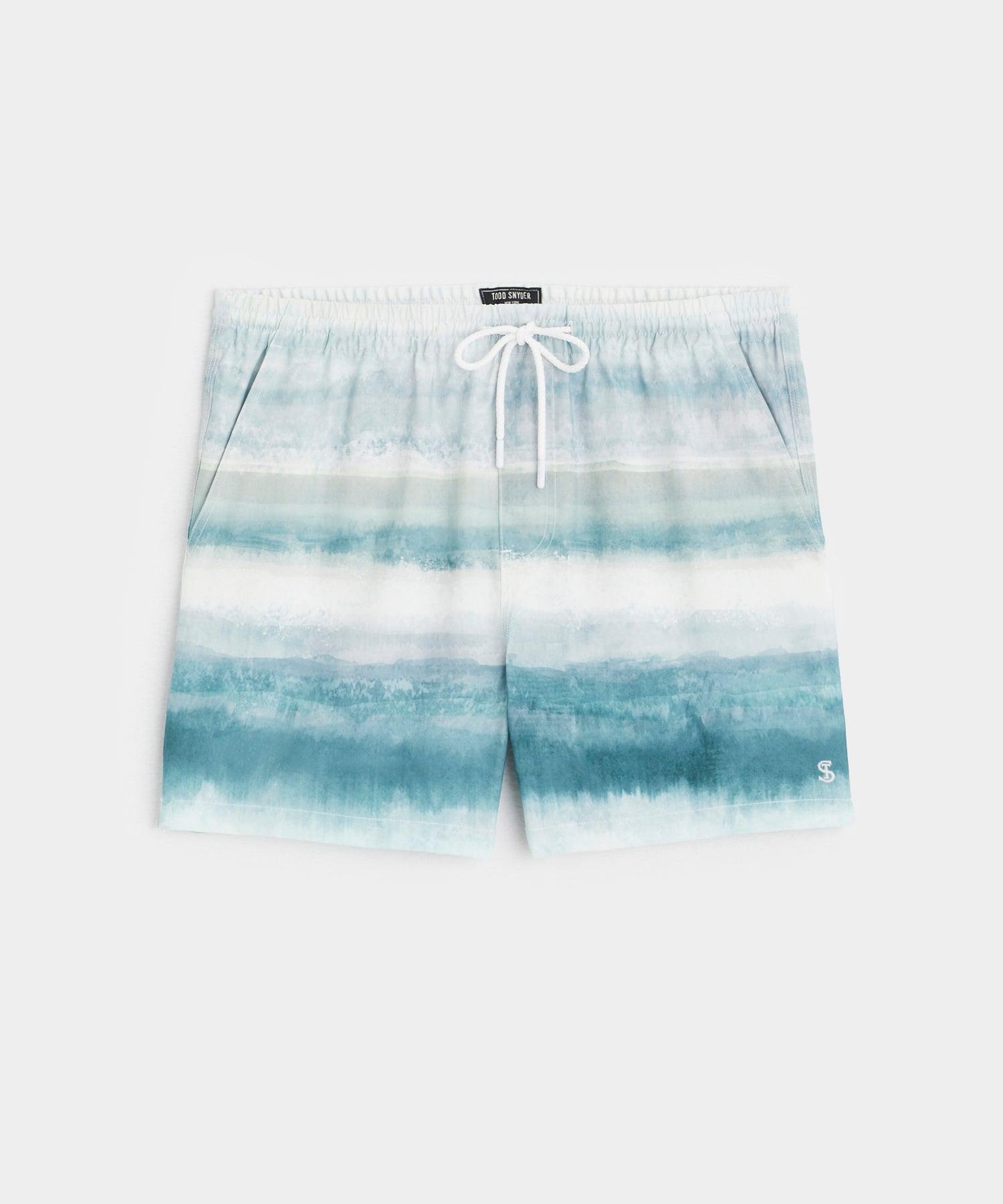 5" Montauk Swim Short in Watercolor Ombre Product Image