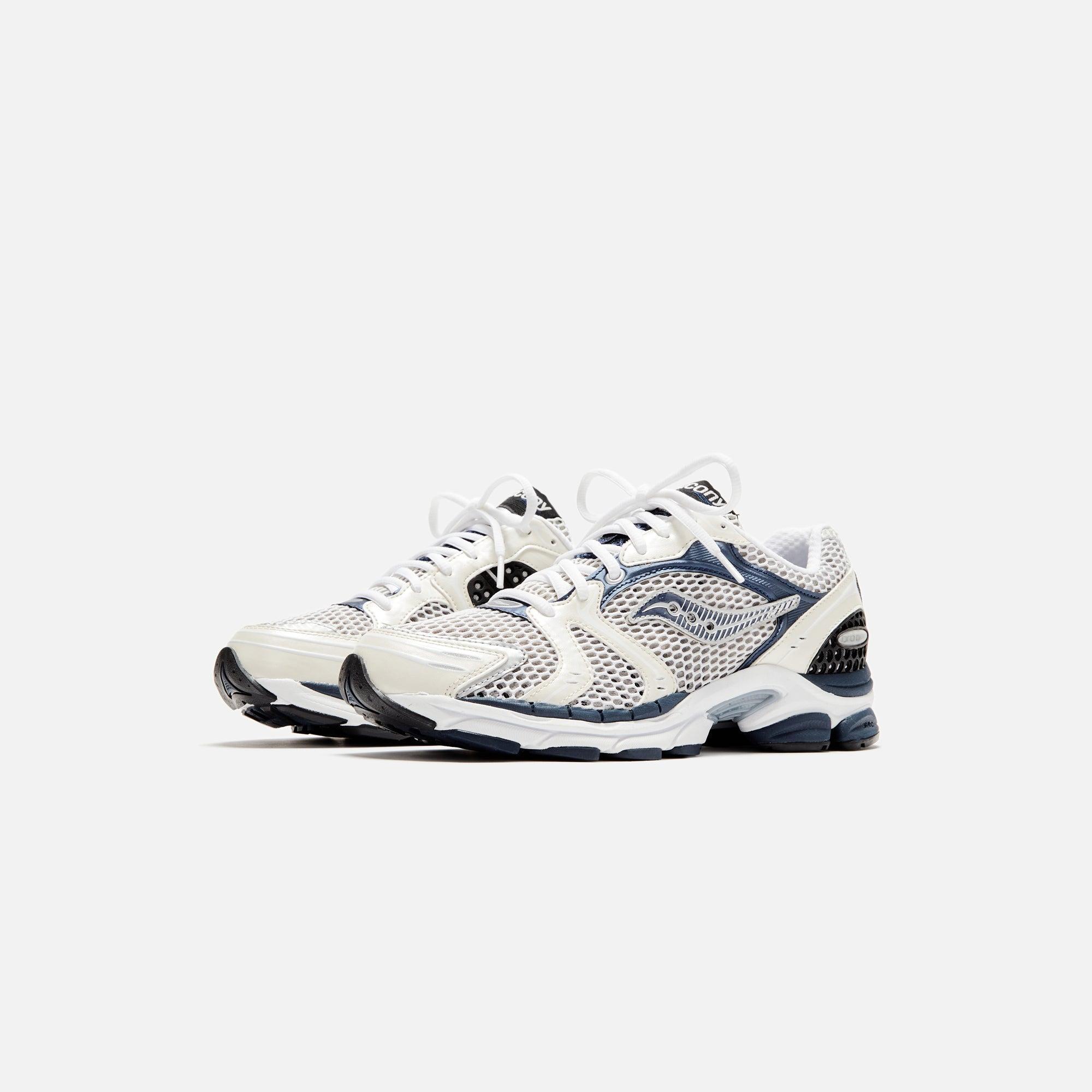 Saucony Progrid Triumph 4 - White / Navy Male Product Image