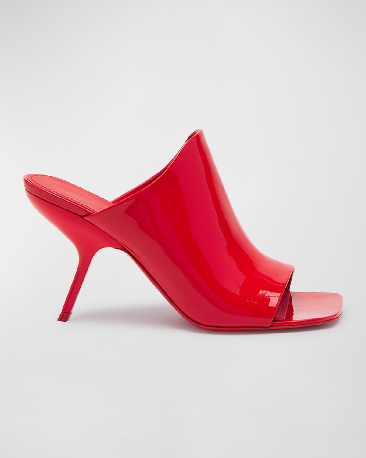 Womens Era 85MM Patent Leather Mules Product Image