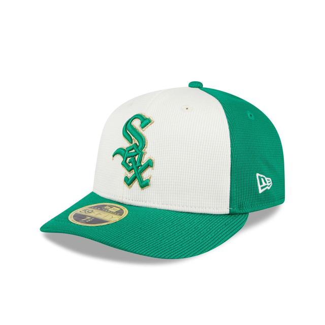 Chicago White Sox St. Patrick's Day 2024 Low Profile 59FIFTY Fitted Hat Male Product Image