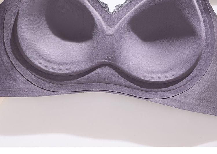 Plain Seamless Wireless Bra Product Image