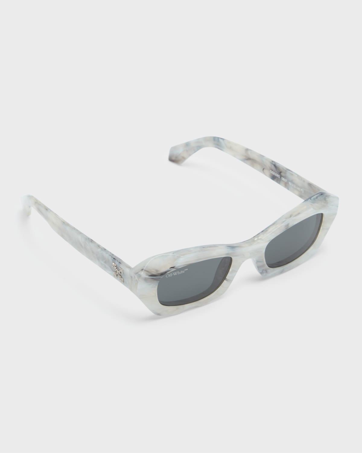 Mens Venezia Acetate Rectangle Sunglasses Product Image