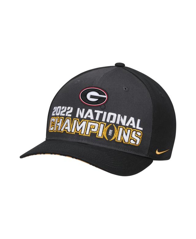 Mens Nike Black Georgia Bulldogs College Football Playoff 2022 National Champions Locker Room CL99 Adjustable Hat - Black Product Image