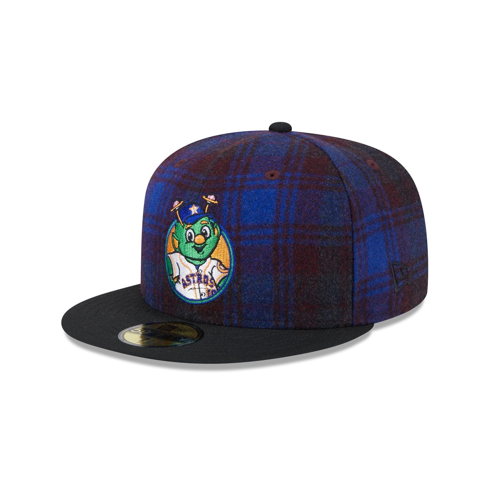 Houston Astros Mascot Plaid 59FIFTY Fitted Hat Male Product Image