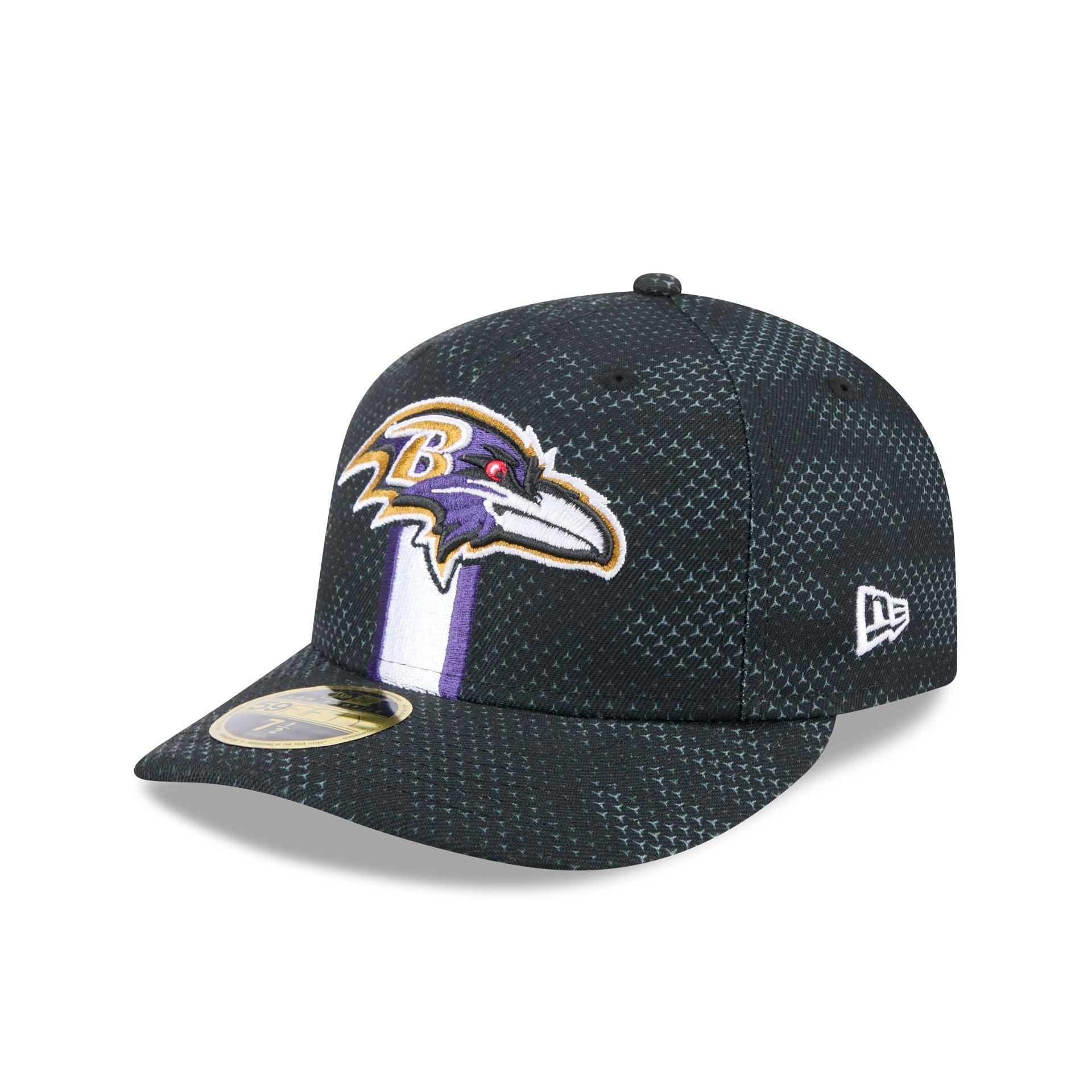 Baltimore Ravens 2024 Sideline Low Profile 59FIFTY Fitted Hat Male Product Image