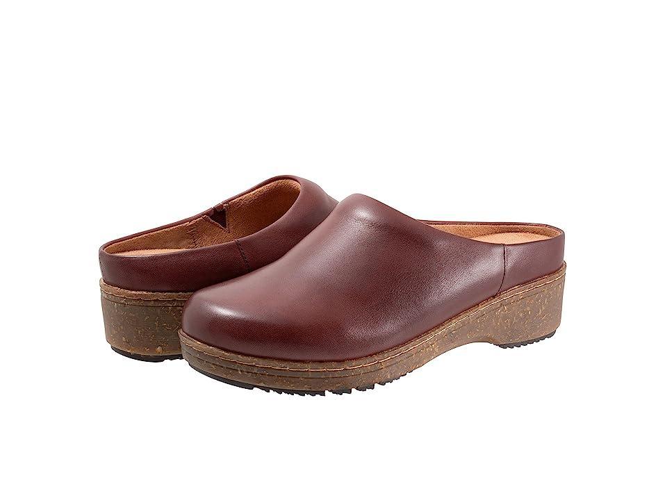 SoftWalk Arvada (Dark Cherry) Women's Flat Shoes Product Image