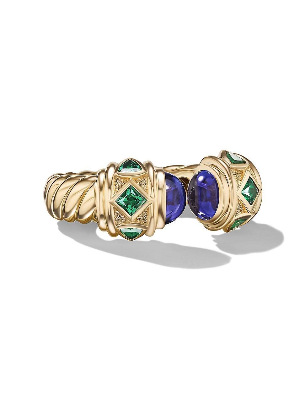 Womens Renaissance Color Ring in 18K Yellow Gold Product Image