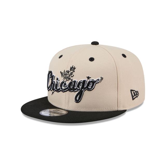 Chicago White Sox Team Art 9FIFTY Snapback Hat Male Product Image