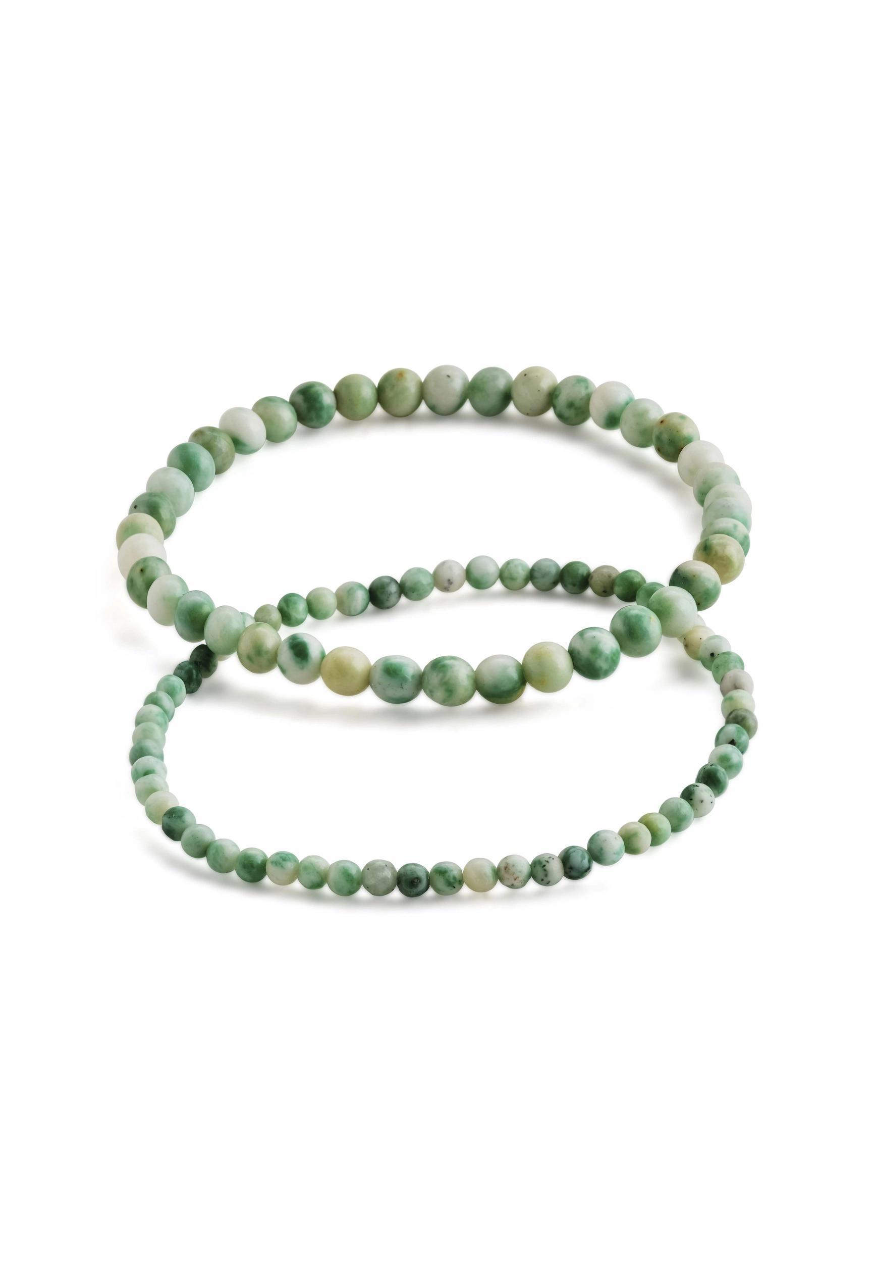 Natural Jade Beaded Stretch Bracelet Set Product Image