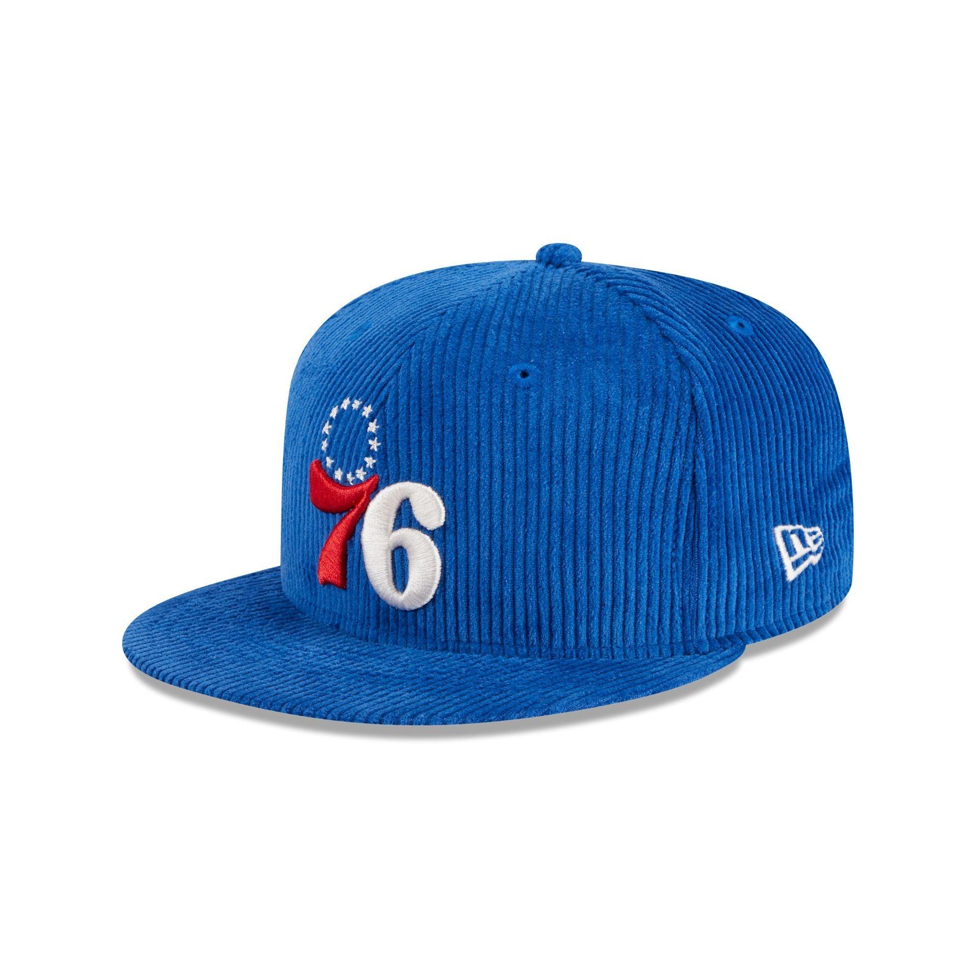 Philadelphia 76ers Letterman Pin 59FIFTY Fitted Hat Male Product Image