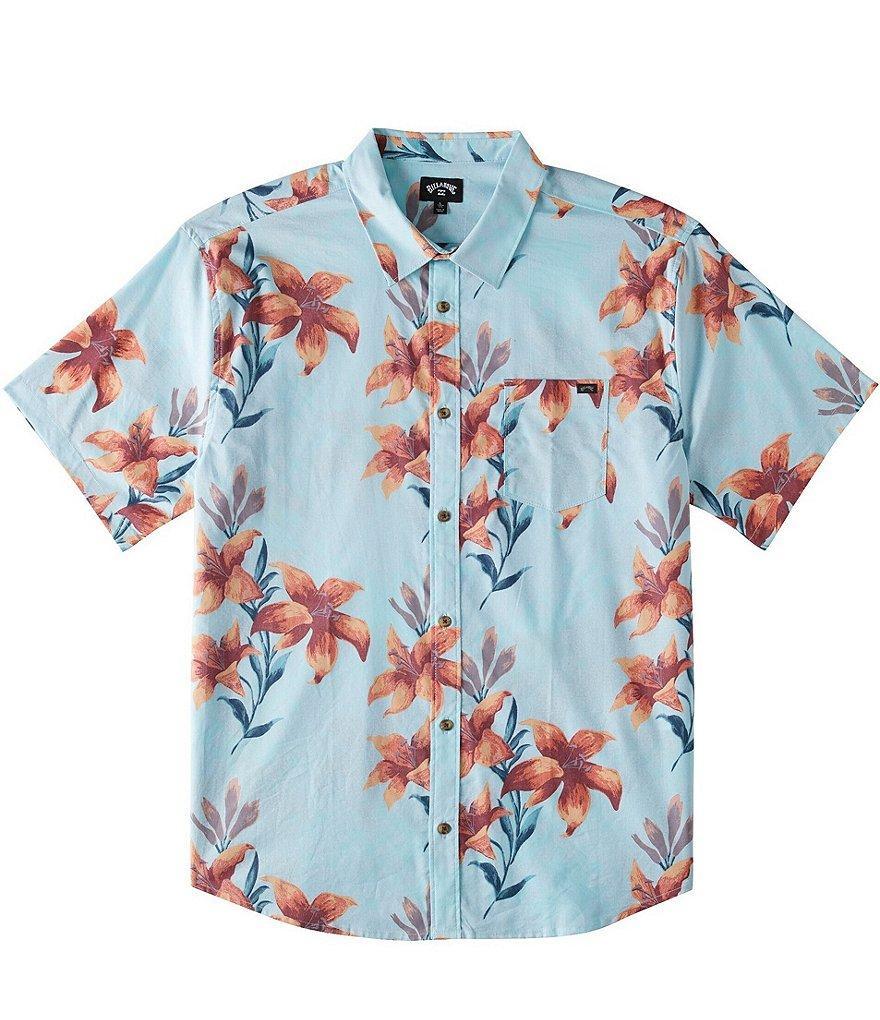 Billabong Short Sleeve Sundays Tropical Floral Woven Shirt Product Image