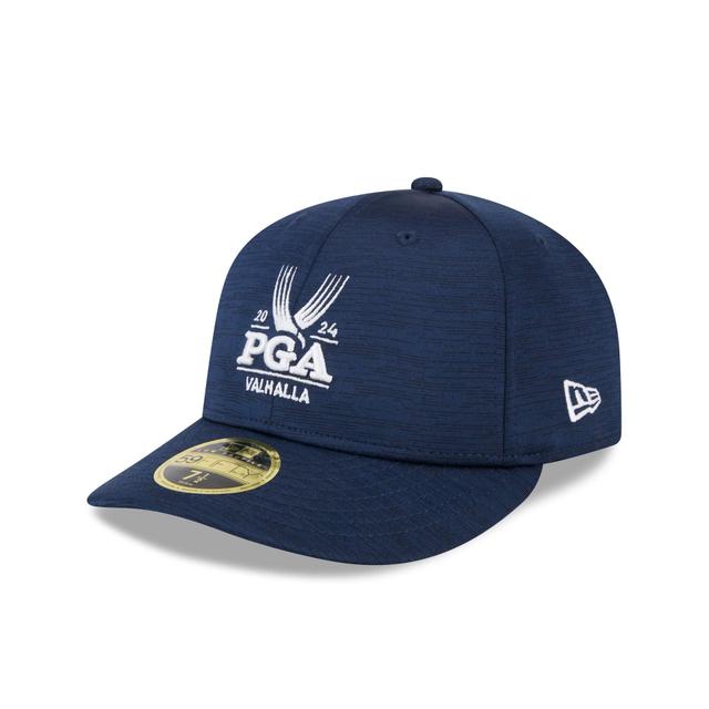 2024 PGA Championship Valhalla Blue Low Profile 59FIFTY Fitted Hat Male Product Image