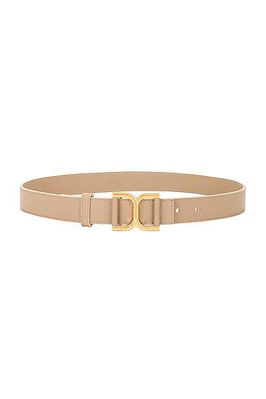 Chloe Marcie Belt in Beige Product Image