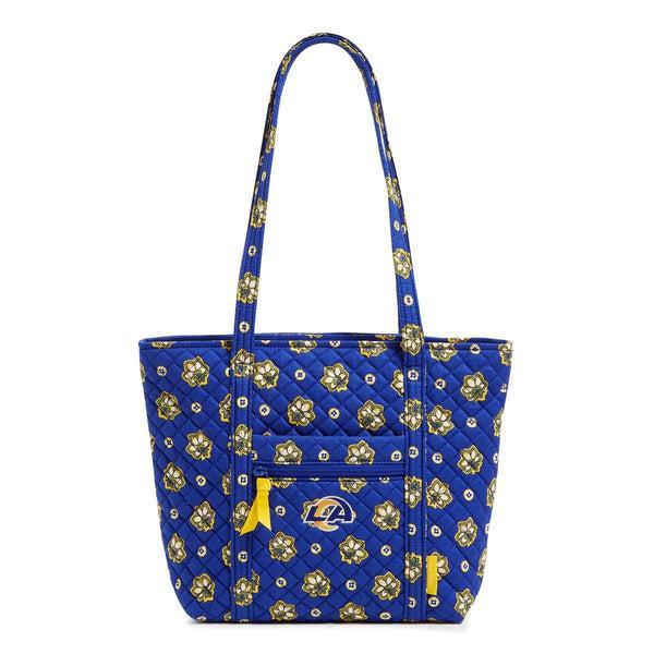 Vera Bradley NFL Small Tote Bag Women in Los Angeles Rams Bandana Product Image