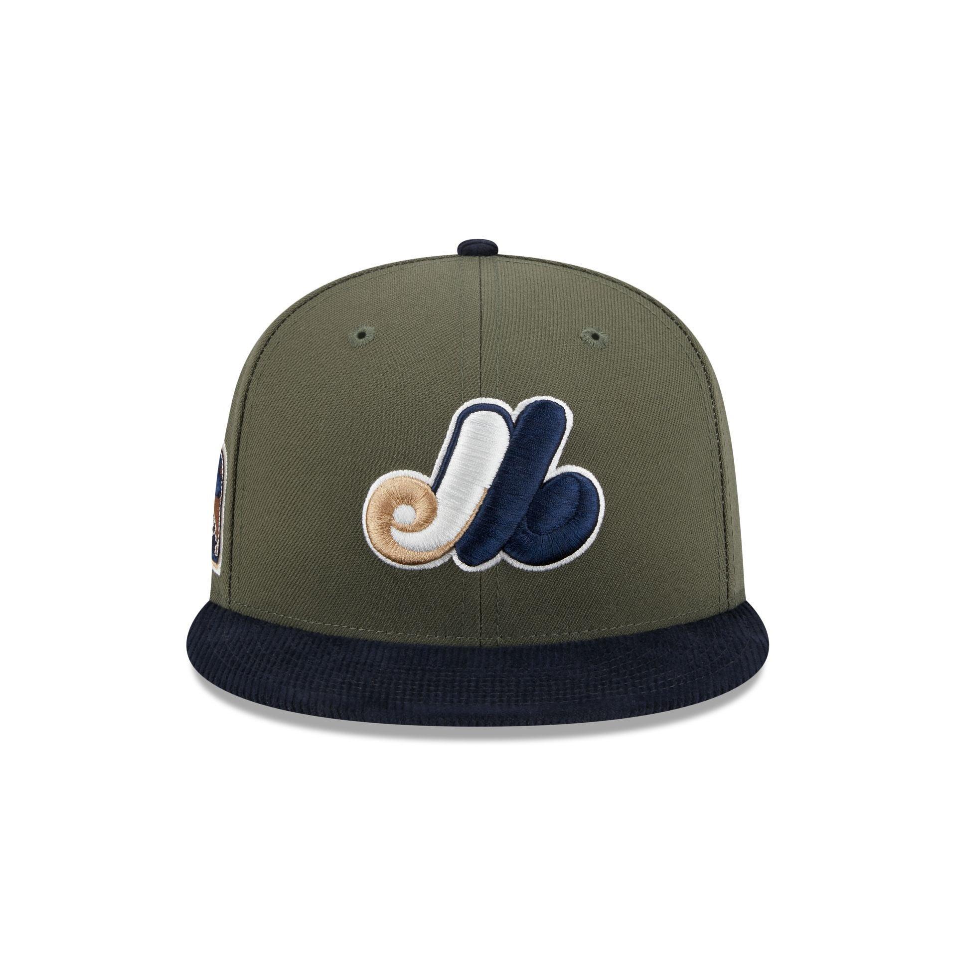 Montreal Expos Olive Green 59FIFTY Fitted Hat Male Product Image