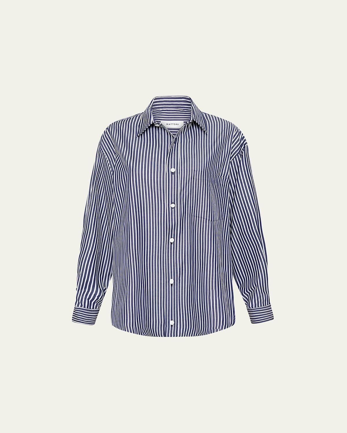 Classic Stripe Shirt - BCI Cotton Product Image