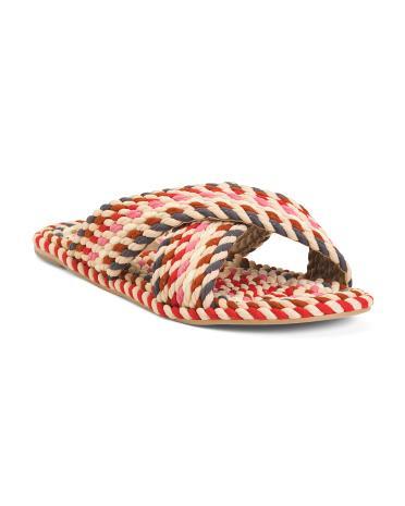 Woven Rope Slide Sandals for Women Product Image