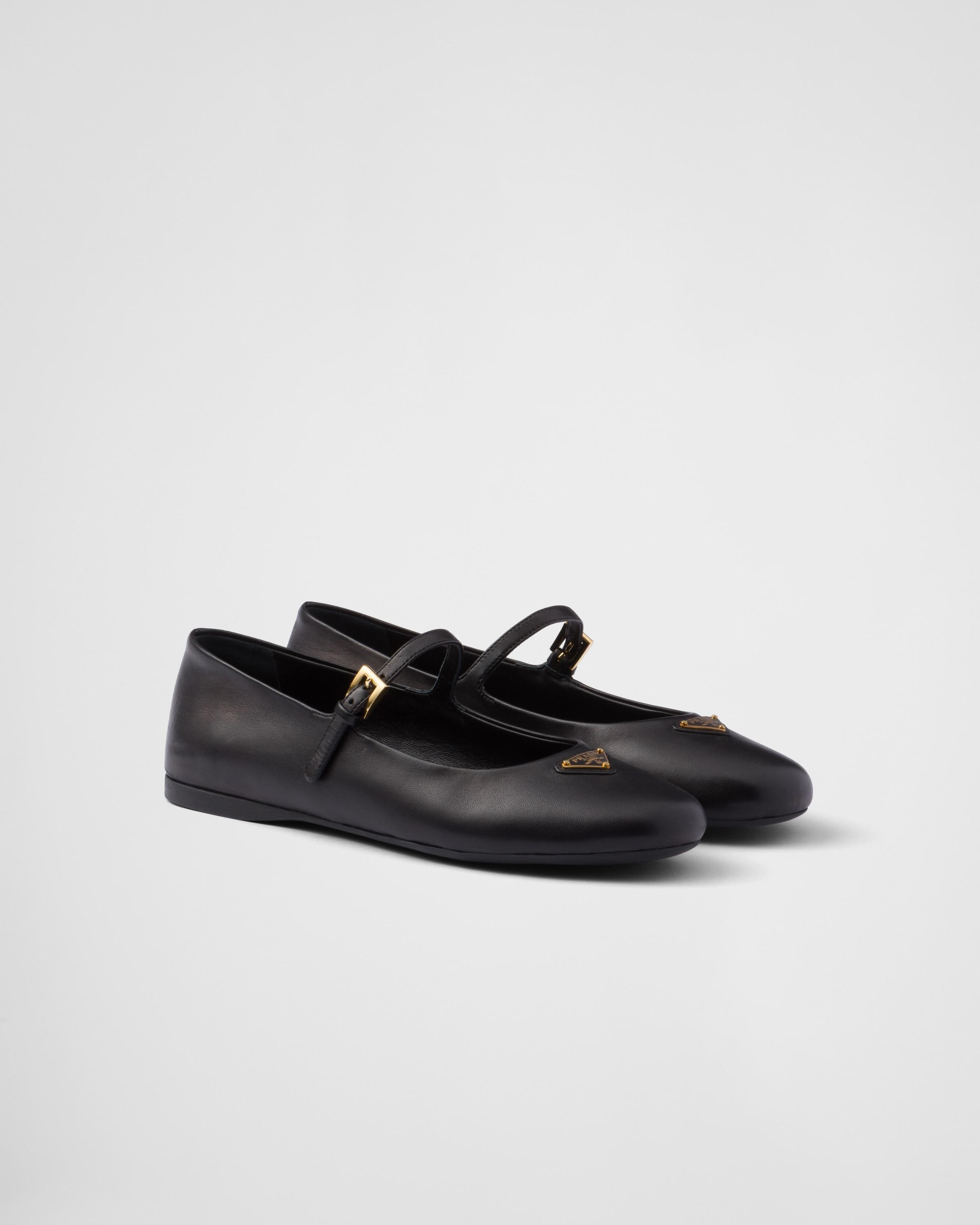 Nappa leather ballerinas Product Image